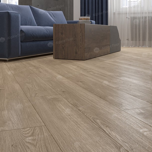 Кварцвиниловая плитка Alpine Floor Секвойя Коньячная ЕСО 6-2 LVT - 4