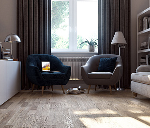 Паркетная доска Polarwood Дуб Uranium Oiled 3S