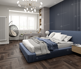 SPC Alpine Floor Light Parquet Дуб Фафнир ЕСО 13-16 MC