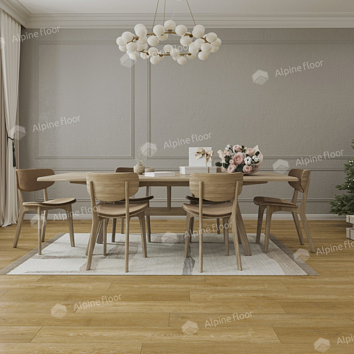 Кварцвиниловая плитка Alpine Floor Дуб Итальянский ЕСО 3-35 - 2