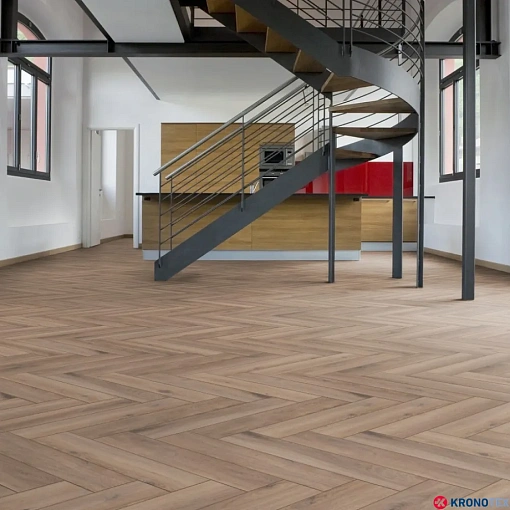 Ламинат Kronotex Herringbone Дуб Метц D3766 - 6