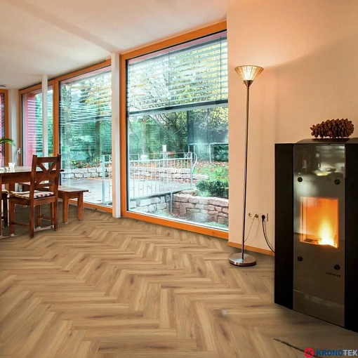 Ламинат Kronotex Herringbone Дуб Пиза D3861 - 3