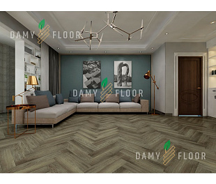 Кварцевый SPC ламинат Damy Floor London Оксфорд 200410EL-12