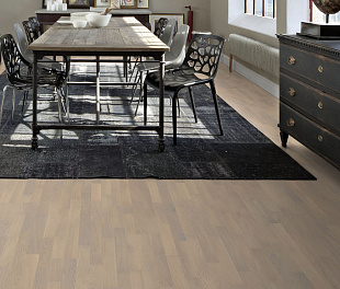 Паркетная доска Karelia ДУБ SOFT GREY MATT 3S