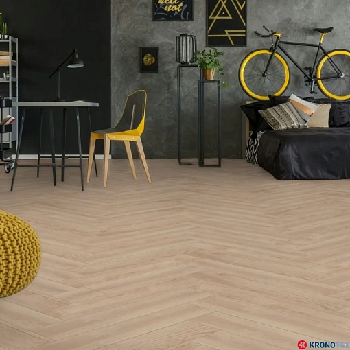 Ламинат Kronotex Herringbone Дуб Тулуза D3678 - 7