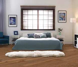 Инженерная доска Living Tree Дуб Мокко "Рустик"