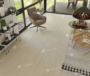 Кварцвиниловая плитка Alpine Floor ДУБ СНЕЖНЫЙ ECO 5-14