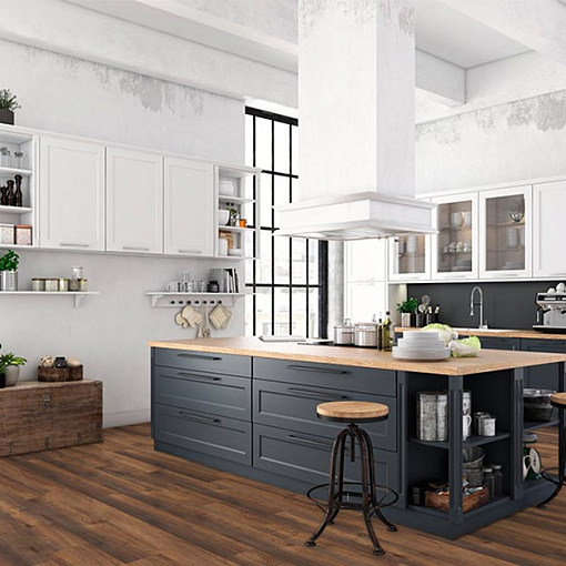 Ламинат Rooms Loft Дуб Эльба бронзовый R1024A