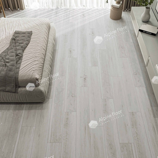 Кварцвиниловая плитка Alpine Floor ДУБ ПОЛЯРНЫЙ ECO 3-19