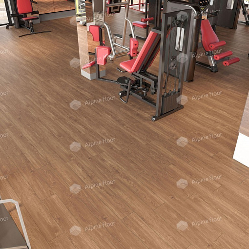 Кварцвиниловая плитка Alpine Floor Секвойя Темная ЕСО 6-12 LVT