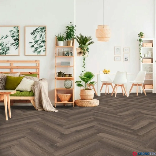 Ламинат Kronotex Herringbone Дуб Феррара D3860