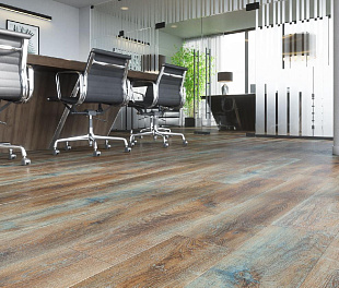 Кварцевый ламинат Fargo Comfort Дуб Карамельный 366-2B градиент