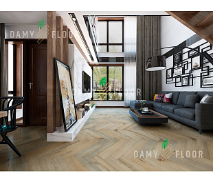 Кварцевый SPC ламинат Damy Floor London Ковентри 190707EL-01