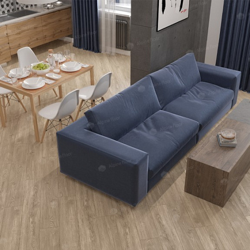 Кварцвиниловая плитка Alpine Floor Секвойя Коньячная ЕСО 6-2 LVT