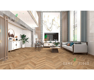 Кварцевый SPC ламинат Damy Floor Chevron DF10-Ch Сен-Клу