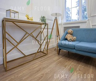 Кварцевый SPC ламинат Damy Floor Family Дуб Селект 001-2