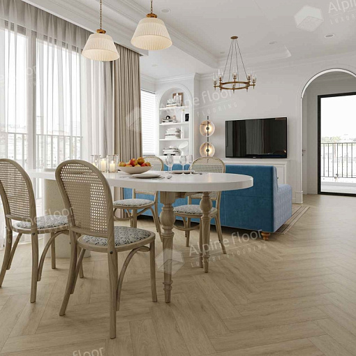 Кварцвиниловая плитка Alpine Floor Дуб Денеб ECO 16-25 ECO-16-25