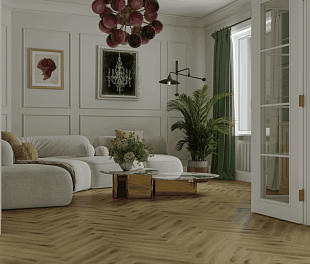 Ламинат Norland Herringbone Elegant 10 Дуб Элла LF306-41