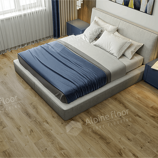 Кварцвиниловая плитка Alpine Floor Натуральный первозданный дуб отбеленный ECO 23-3 - 4
