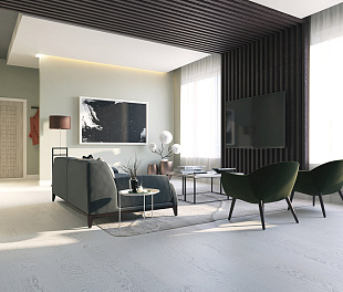 Паркетная доска Polarwood Дуб Milky Way Matt 3S