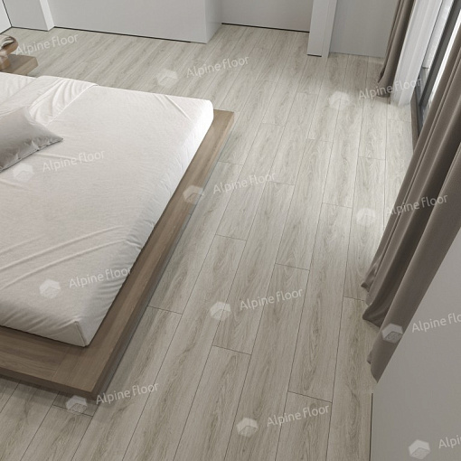 Кварцвиниловая плитка Alpine Floor ДУБ КОФЕЙНЫЙ ECO 3-15