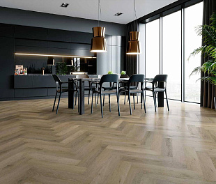 Кварцевый ламинат Fargo Parquet Дуб Парижский Дождь 33-61W935 градиент