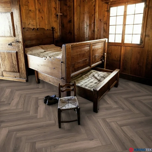 Ламинат Kronotex Herringbone Дуб Феррара D3860 - 3