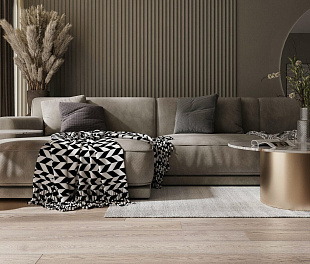 Паркетная доска AlixFloor Дуб коричнево-серый ALX1038